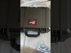 স্যুটকেস ড্রোন সিগন্যাল জ্যামার ১.৫ কিলোমিটার দূরত্ব অন্তর্নির্মিত অ্যান্টেনা ২.৪ জি ৫.৮ জিপিএস