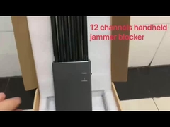 12 ব্যান্ড 2 জি 3 জি 4 জি 5 জি হ্যান্ডহেল্ড সিগন্যাল জ্যামার ওয়াইফাই জিপিএস লকার ভিএইচএফ ইউএইচএফ 20 মিটার ব্যাসার্ধ