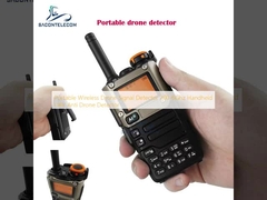 পোর্টেবল ওয়্যারলেস ড্রোন সিগন্যাল ডিটেক্টর 700-6Ghz হ্যান্ডহেল্ড ইউএভি এন্টি ড্রোন ডিটেক্টর