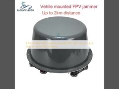 8 ব্যান্ড 400-6Ghz যানবাহন মাউন্ট করা FPV UAV ড্রোন সিগন্যাল জ্যামার 2km দূরত্ব পর্যন্ত