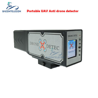 হ্যান্ডহেল্ড ড্রোন সিগন্যাল ডিটেক্টর ১.৮ ইঞ্চি এলইডি ২.৪ জি ৫.৮ জি ২ কিলোমিটার দূরত্ব বিল্ট ইন ব্যাটারি