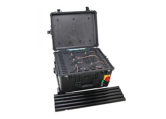 পেশাদার 3G 4G Wimax রেডিও ফ্রিকোয়েন্সি ব্লকার 5 ব্যান্ড পুলিশ সামরিক জন্য