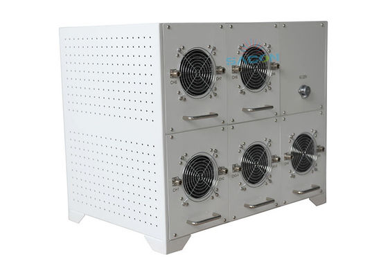 গাড়ী সুরক্ষার জন্য 800 মিটার পরিসীমা এবং 20-6000MHz নো গ্যাপ জ্যামিং সহ 1135W আউটপুট পাওয়ার RCIED জ্যামার