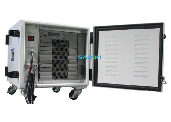 পেশাদার ১০০০W RCIED কনভয় বোম জ্যামার ২০-৬০০০MHz ফুল ব্যান্ড জ্যামিং এবং ৬০০মি রেঞ্জ সহ