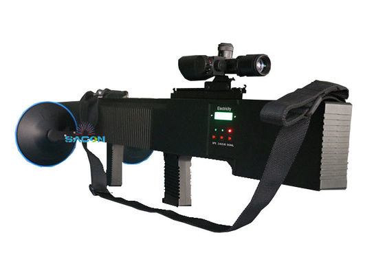 পোর্টেবল ইউএভি ড্রোন সিগন্যাল স্ক্র্যাম্বলার ১৬০ ওয়াট উচ্চ ক্ষমতা ১৫০০ মিটার দীর্ঘ দূরত্ব