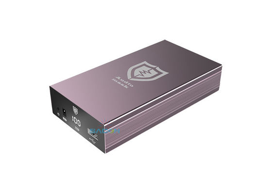 আল্ট্রাসোনিক এক্সপোজার সহ পোর্টেবল অডিও সিগন্যাল জ্যামার 80% সুরক্ষা প্রভাব এবং 0.5-1.5 মিটার সুরক্ষা ব্যাসার্ধ