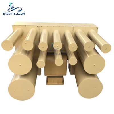 রাডার ১০ কিলোমিটার দীর্ঘ দূরত্বের ড্রোন জ্যামার এন্টি ইউএভি সিস্টেম