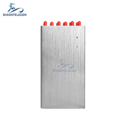 ১২ ব্যান্ড ২০W হ্যান্ডহেল্ড সিগন্যাল জ্যামার ২০মি ব্যাসার্ধ সহ ২জি ৩জি ৪জি ৫জি ওয়াইফাই জিপিএস লোজ্যাক ভিএইচএফ ইউএইচএফ এর জন্য