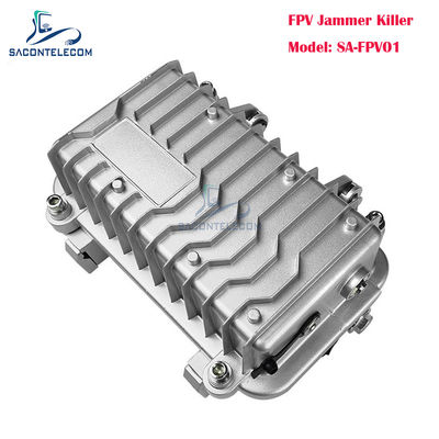 হ্যান্ডহেল্ড ৫০W হাই পাওয়ার পোর্টেবল ড্রোন জ্যামার ২.৪G FPV সিগন্যাল ব্লকিং সহ
