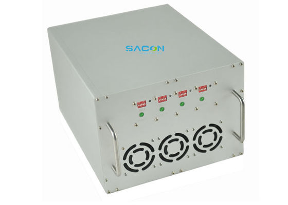 400W 4 ব্যান্ড কারাগার কারাগার সিগন্যাল জ্যামার মোবাইল ফোন এবং আরএফ ব্লকিং জন্য