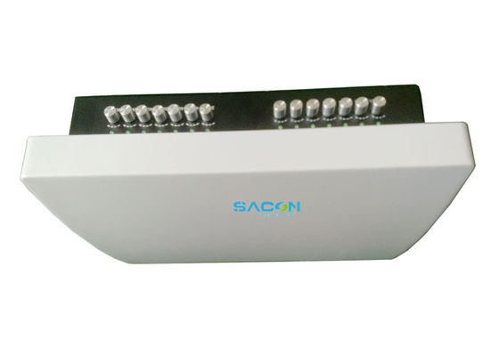 50 মিটার জ্যামিং রেঞ্জ এবং সুরক্ষিত এলাকার জন্য 14 ব্যান্ড শিল্ড সহ 50W ডেস্কটপ মোবাইল ফোন ব্লকার