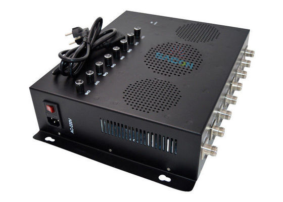 ৮০ মিটার লং রেঞ্জ সামরিক যানবাহন মাউন্ট করা জ্যামার ৮০ ওয়াট পাওয়ার কুলিং ফ্যান সহ