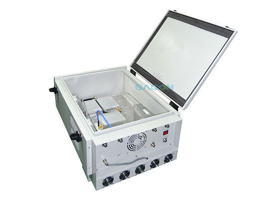 ভিএইচএফ ইউএইচএফ যানবাহন মাউন্ট জ্যামার 6 ব্যান্ড 350 ওয়াট উচ্চ শক্তি পুলিশের জন্য