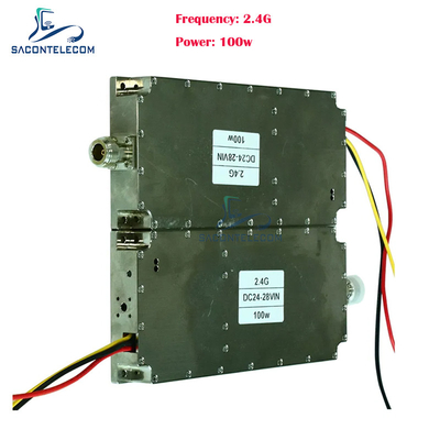 100W 2.4G এন্টি ড্রোন জ্যামার মডিউল FPV জ্যামার মডিউল