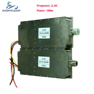 100W 800-900MHz এন্টি ড্রোন সিস্টেম মডিউল UAV এন্টি ড্রোন জ্যামার মডিউল