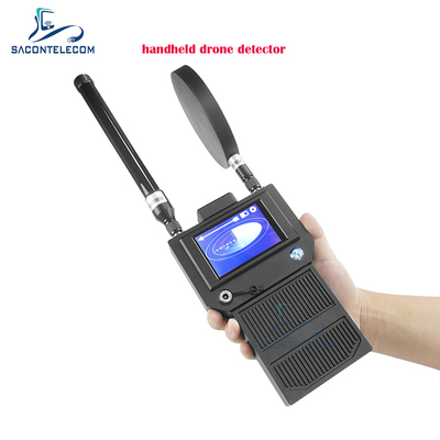 400-6Ghz বহনযোগ্য এন্টি ড্রোন ডিটেক্টর FPV UAV হ্যান্ডহেল্ড সিগন্যাল ডিটেক্টর 2km পর্যন্ত