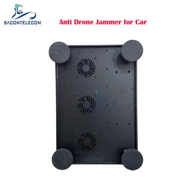 8 চ্যানেল 400W অ্যান্টি ড্রোন সিগন্যাল জ্যামার 1.5G 2.4G 5.8G 5.2G এফপিভি সহ গাড়ি
