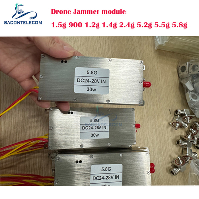 30W 1.4G এন্টি ড্রোন জ্যামার মডিউল আরএফ জ্যামার মডিউল 30W ড্রোন জ্যামার এম্প্লিফায়ার