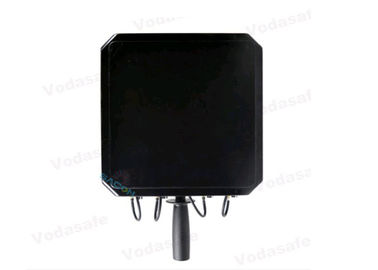 হ্যান্ডহেল্ড RC2.4G RC5.8G ইউএভি সেল ফোন সিগন্যাল জ্যামার 250 মি জ্যামিং রেঞ্জ সহ