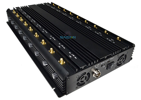 ৪০ মিটার জ্যামিং ব্যাপ্তি সহ ১৮টি অ্যান্টেনা সহ ৪২W হাই পাওয়ার সেল ফোন সিগন্যাল জ্যামার