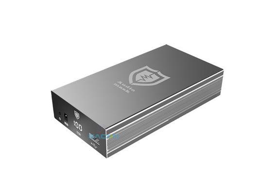 আল্ট্রাসোনিক এক্সপোজার সহ পোর্টেবল অডিও সিগন্যাল জ্যামার 80% সুরক্ষা প্রভাব এবং 0.5-1.5 মিটার সুরক্ষা ব্যাসার্ধ