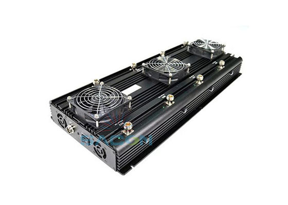 150 ওয়াট শক্তিশালী ইউএভি ড্রোন সিগন্যাল জ্যামার 8 অ্যান্টেনা পোর্টেবল এসি অ্যাডাপ্টার পাওয়ার সাপ্লাই