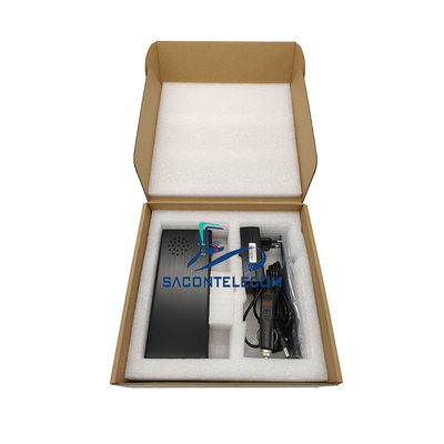 8000mAh ব্যাটারি সহ পোর্টেবল সিগন্যাল জ্যামার 3 ব্যান্ড 315MHz 433MHz 868MHz এবং 100m রেঞ্জ