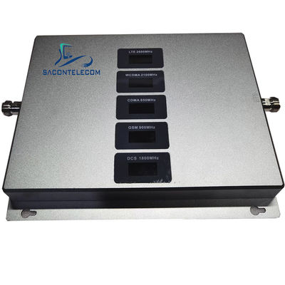 5 ব্যান্ড 2G 300M2 1800mhz সেল ফোন সিগন্যাল রিপিটার 20dBm