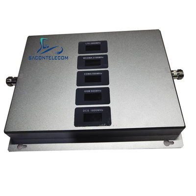 5 ব্যান্ড 2G 300M2 1800mhz সেল ফোন সিগন্যাল রিপিটার 20dBm