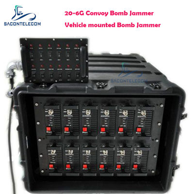 20-6Ghz 550w 11 ব্যান্ড যানবাহন কনভয় বোমা জ্যামার ডিডিএস কনভয় জ্যামিং সিস্টেম