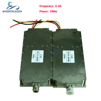 300-400MHz 100W ড্রোন জ্যামার মডিউল কাস্টমাইজযোগ্য ফ্রিকোয়েন্সি সহ এন্টি এফপিভি জ্যামার মডিউল