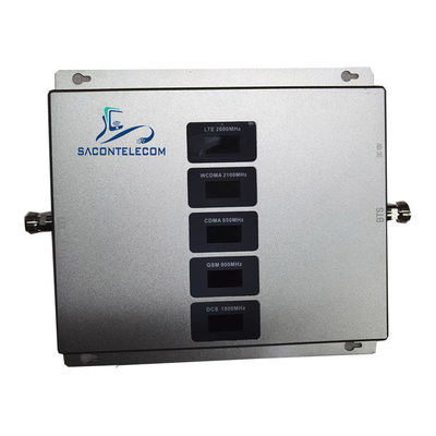 5 ব্যান্ড 2G 300M2 1800mhz সেল ফোন সিগন্যাল রিপিটার 20dBm